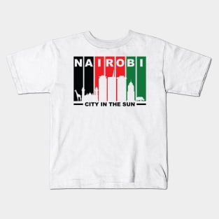 Welcome To Nairobi, Kenya Kids T-Shirt